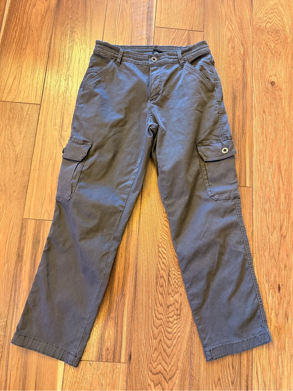 Kuhl Women's Cargo Pants in Charcoal Gray